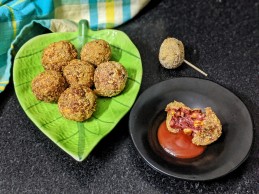 Beetroot Corn Cheese Poppers Recipe